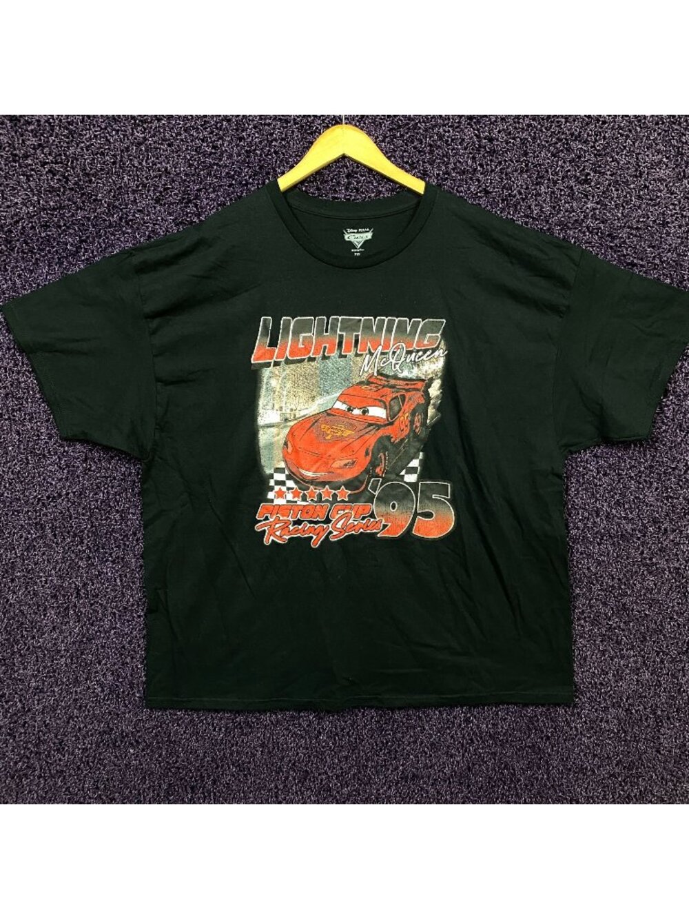 Disney Pixar Lightning McQueen Cars T-shirt size 2XL